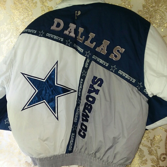 Dallas cowboys all embroidered pro player jacket - Picture 3 of 3